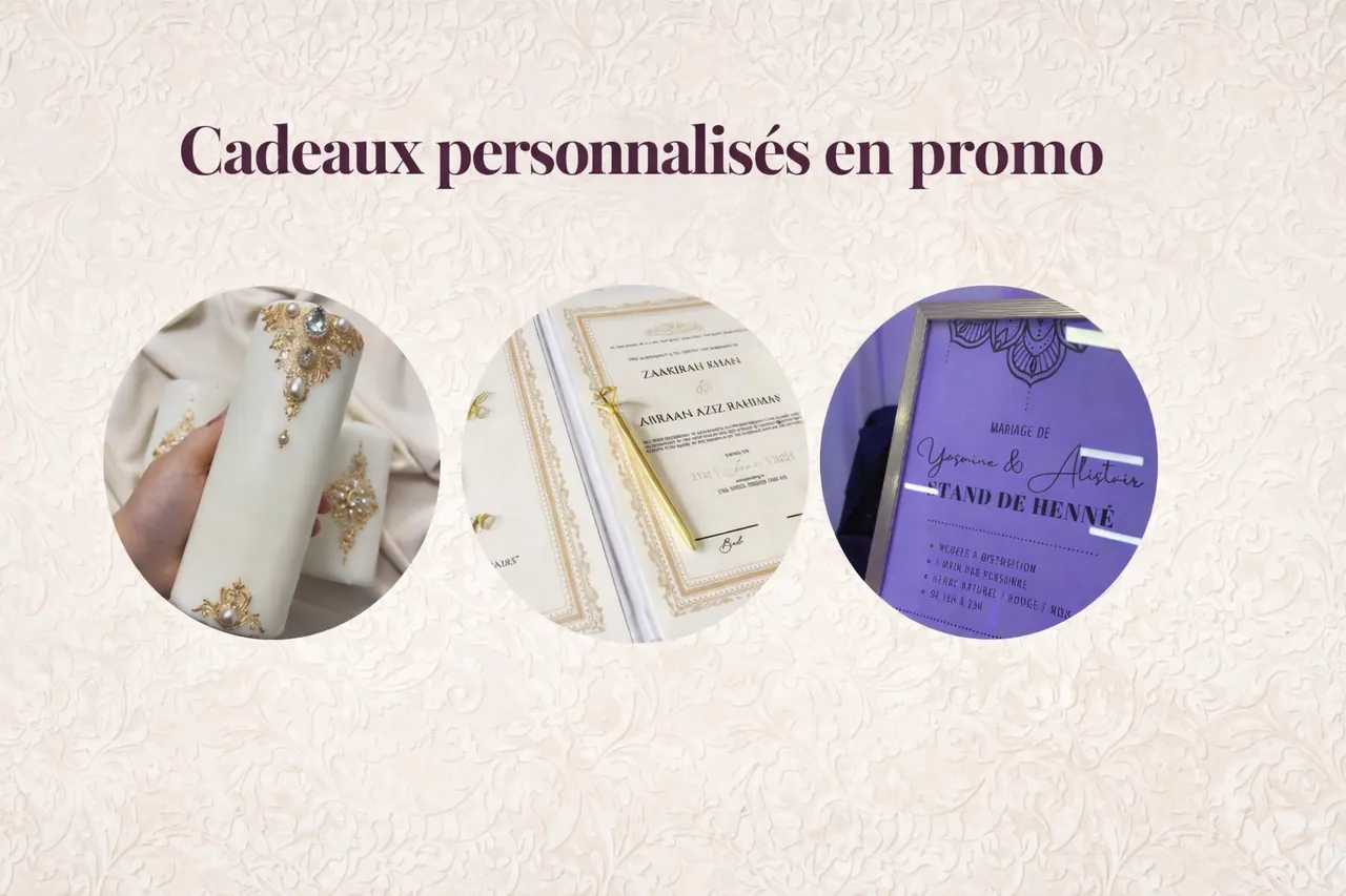 Cadeaux personnalisés en promo